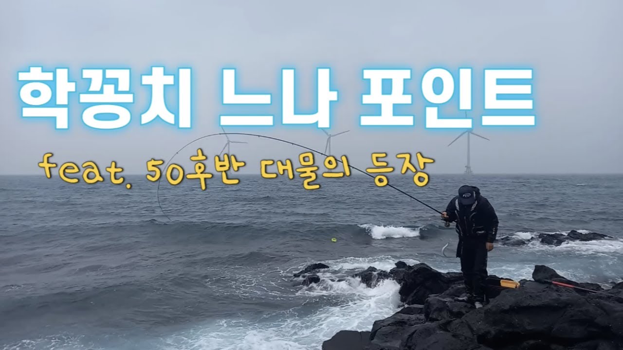 학꽁치 낚시와 기대치 못한 대물!