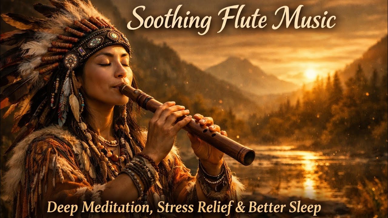 Peaceful Flute Music | Relaxation, Study & Deep Sleep