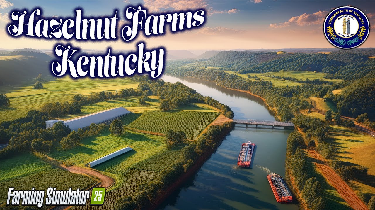 GET DIGGY WITH IT?! NEW KENTUCKY MOD MAP! (TOUR/REVIEW!) Farming Simulator 25