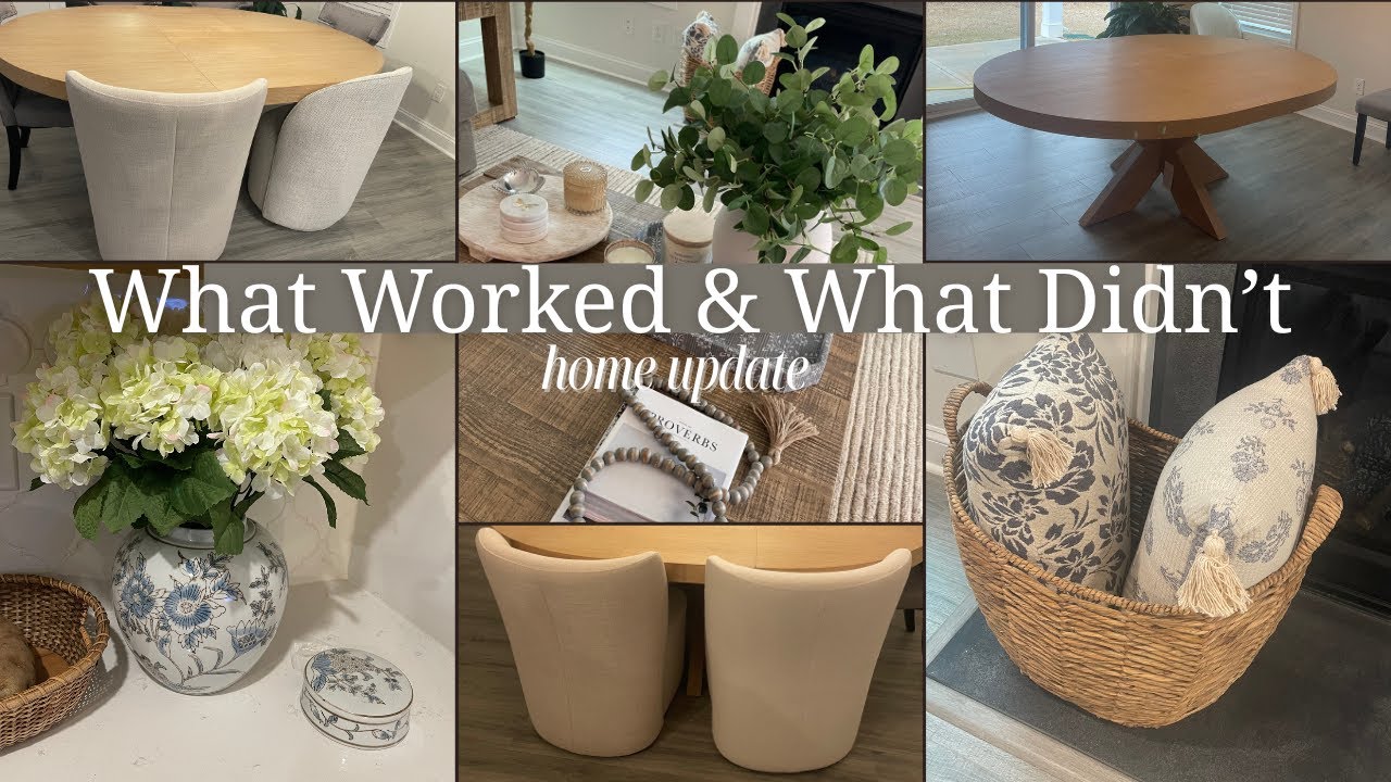 What Worked & What Didn’t | Realistic Home Update