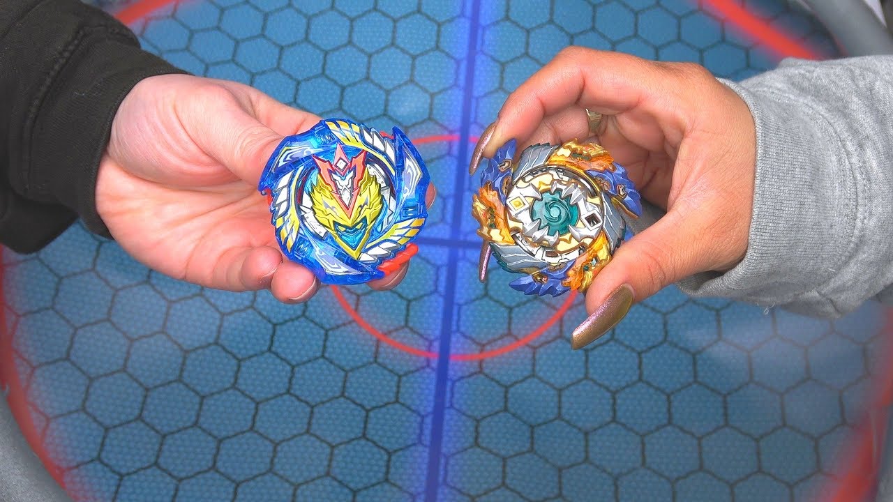 CHO-Z VALKYRIE vs GEIST FAFNIR | Beyblade Burst Super Z ベイブレードバースト 超ゼツ