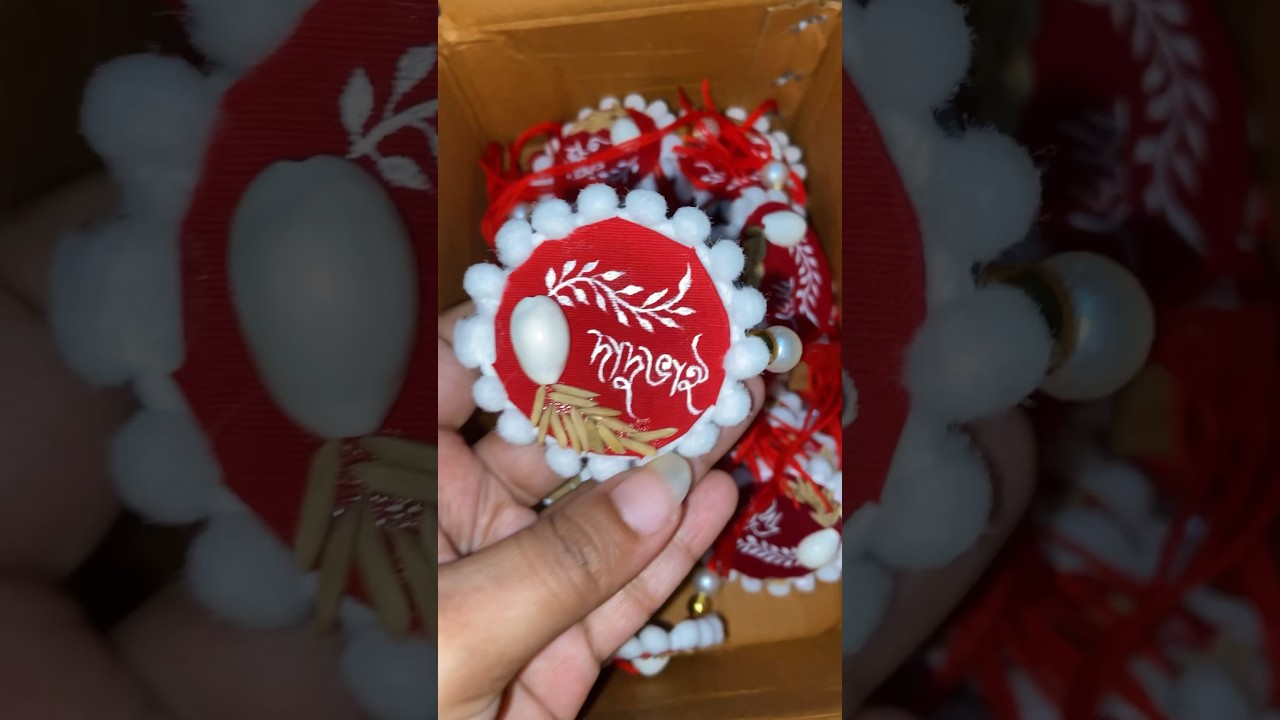 I made handmade/ customised rakhi #shorts #handmade #rakhi #shortsfeed #youtubeshorts #minivlog