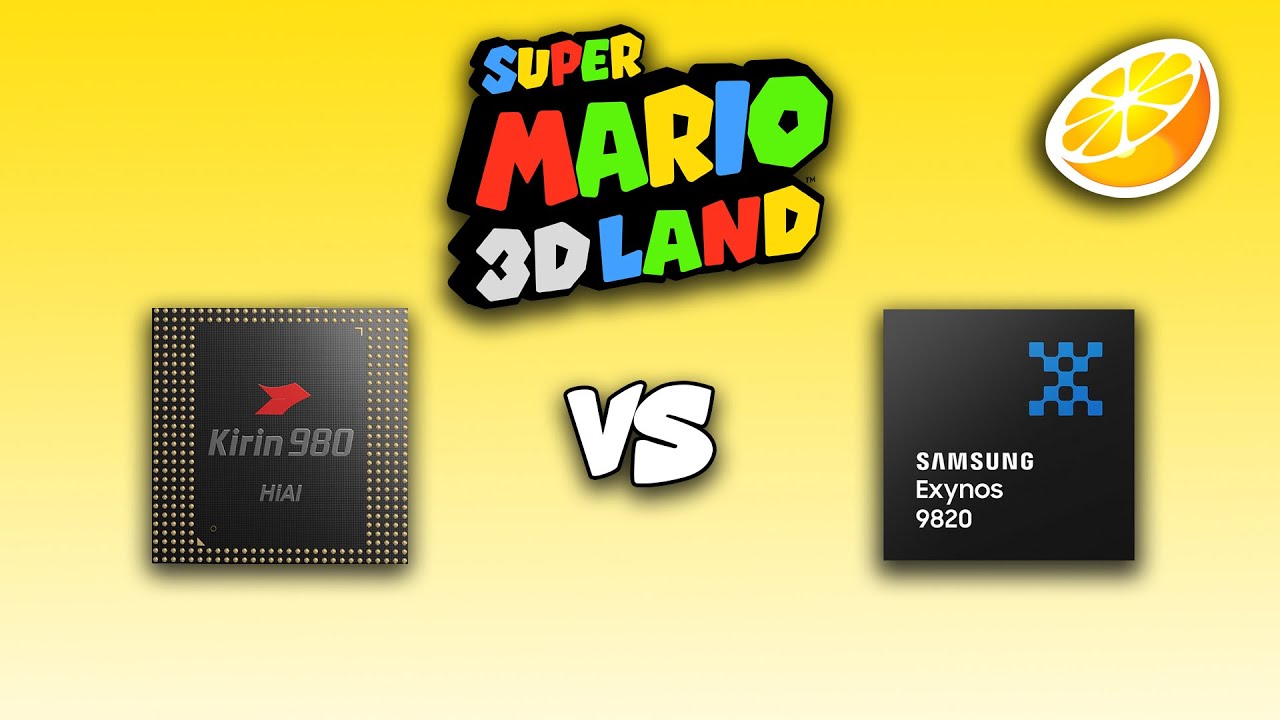 Kirin 980 vs Exynos 9820 - Citra Emulator - Super Mario 3D Land - Test