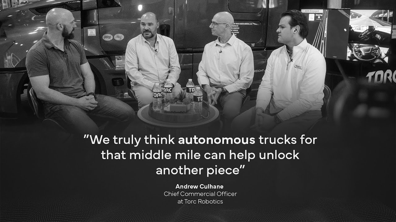 Talking Autonomous Trucking & the Supply Chain with Torc Robotics at Manifest 2026