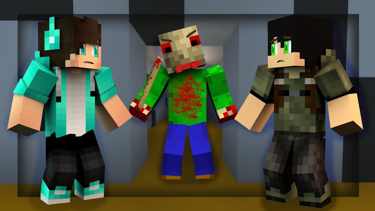 ZLÝ UČITEL BALDI NÁS CHYTIL?! 😱😈 /w Kuky | ŠKOLA V MINECRAFTU!!! 🏫