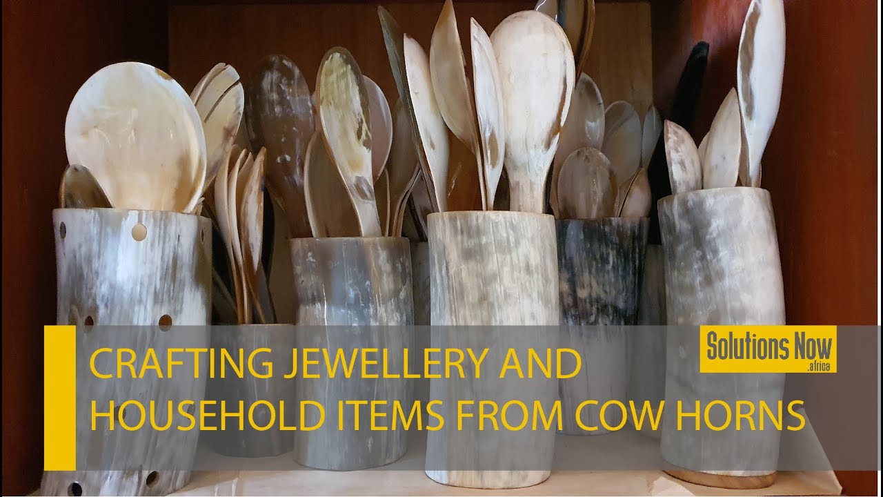 Horn Art: How a Ugandan entrepreneur is reaping big from cow horns