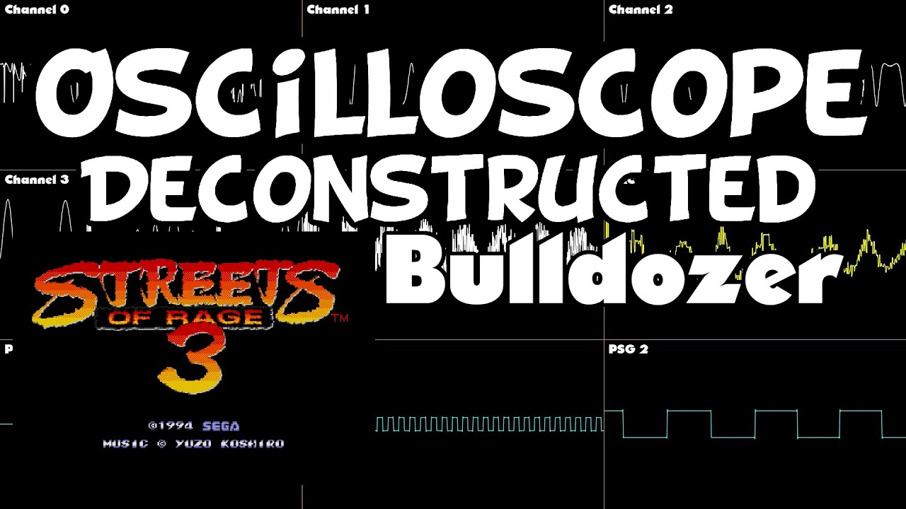 Streets of Rage 3 - Bulldozer - Oscilloscope Deconstruction