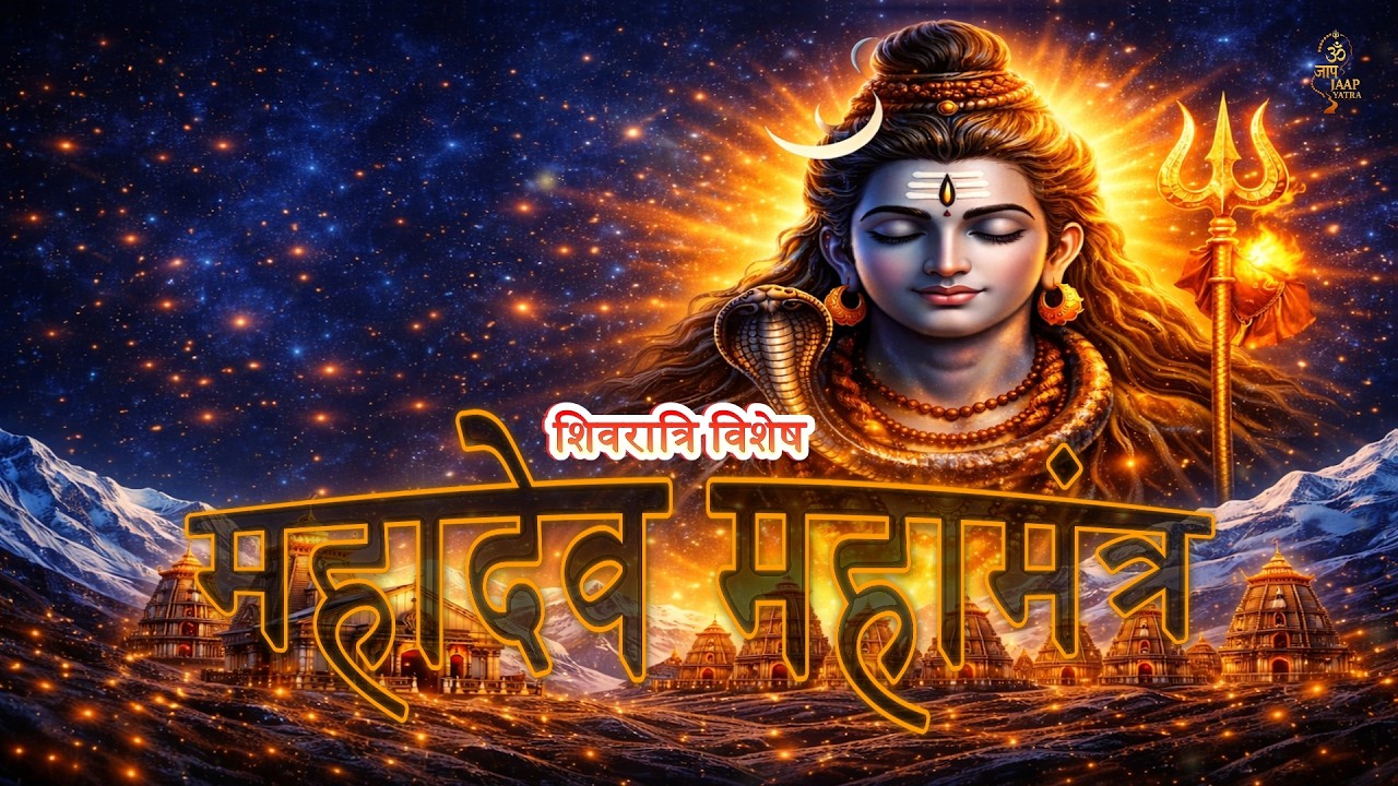 Mahashivratri Special - Mahadev Mahamantra Jaap | ॐ नमः शिवाय | Shivratri Powerful Shiva Mantra Jaap