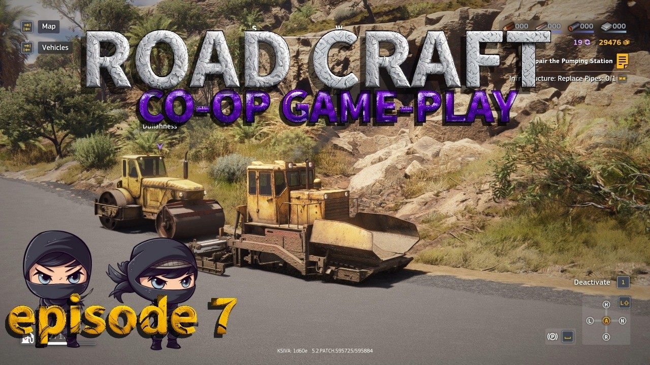 ROAD CRAFT ! THE GRIND CONTINUES FIRST TIME PLAY-THROUGH CROSS-PLAY GAME-PLAY PART 6 ! (Portrait)