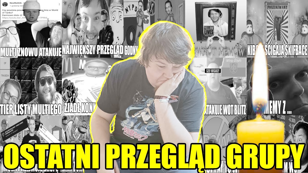 OSTATNI PRZEGLĄD GRUPY
