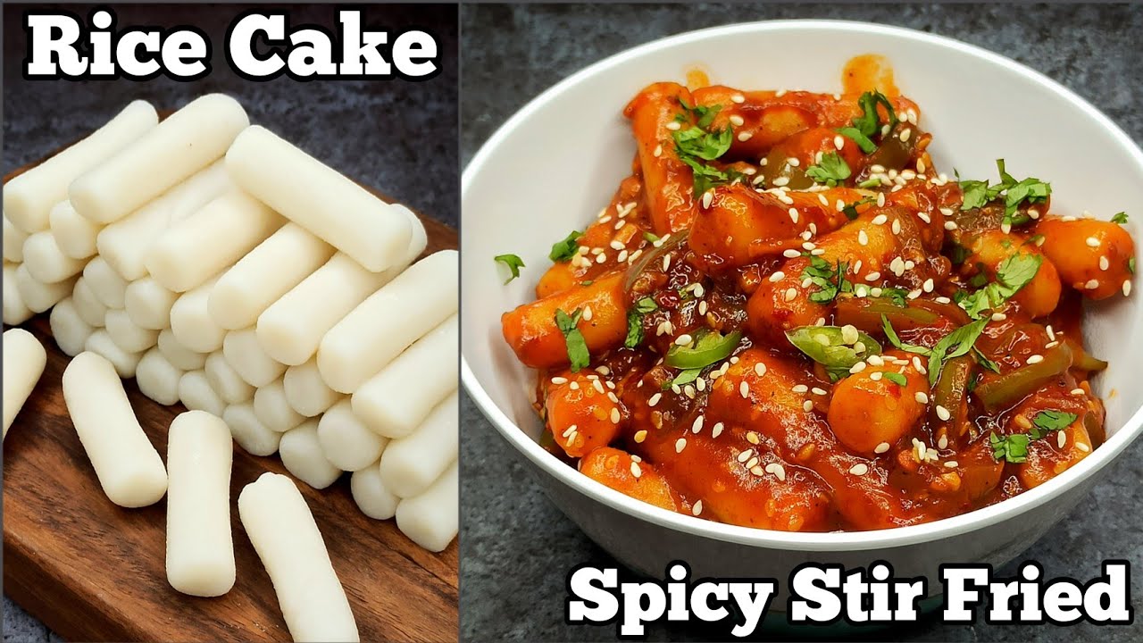 Homemade Spicy Rice Cake | Korean Rice Cake Recipe | Korean Street Food &ndash; Tteok-bokki