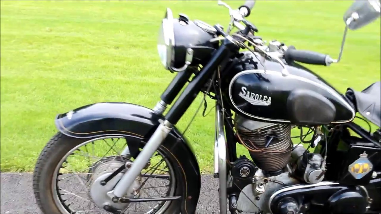 Sarolea 350cc OHV from 1948