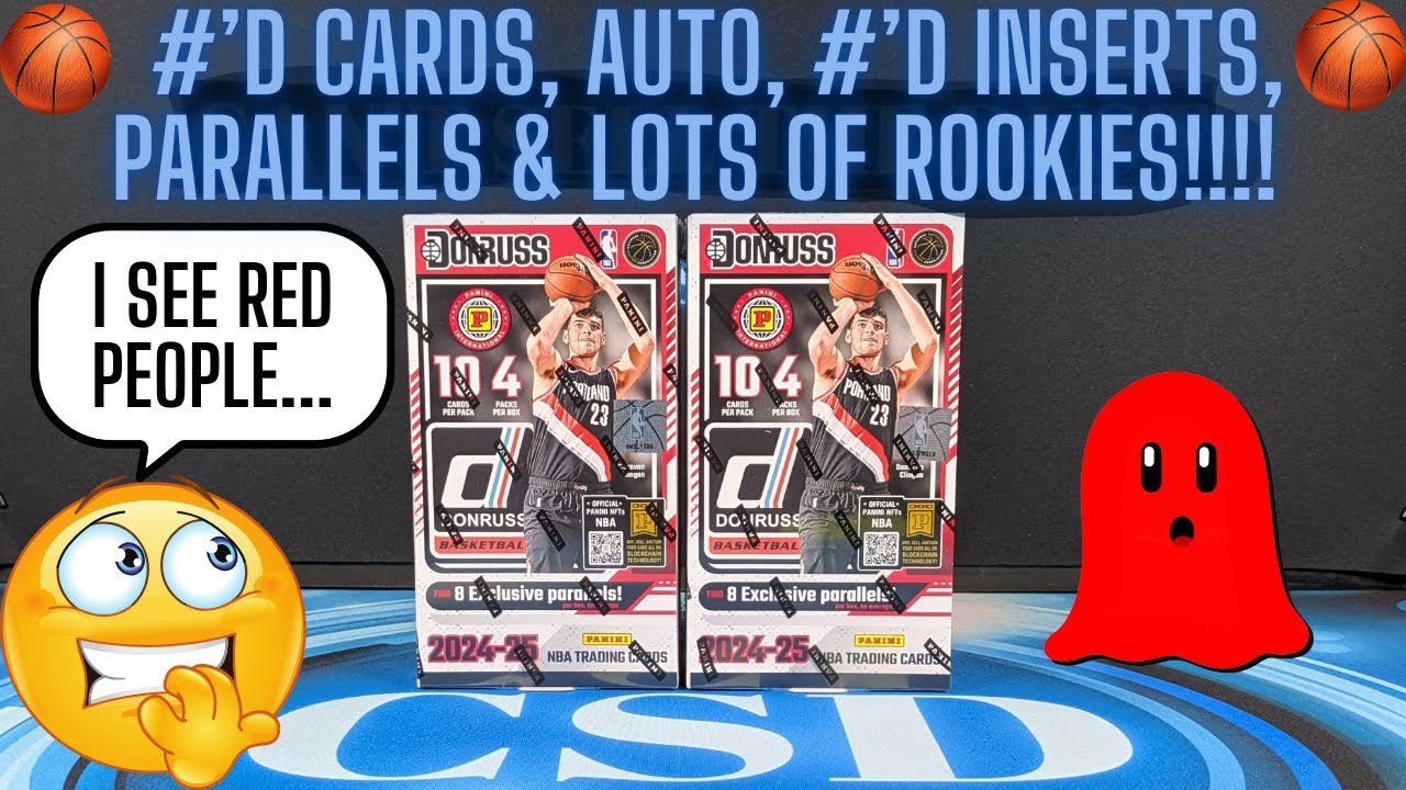 2024-25 Panini Donruss Basketball International Hobby Box Review.
