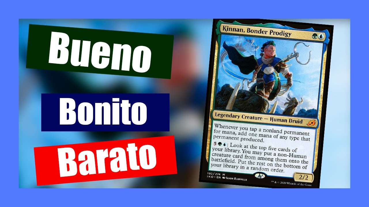 🌊KINNAN🌊80€ BARATO👊🏻Así GANA en TURNO 3👊🏻😎Commander en Español