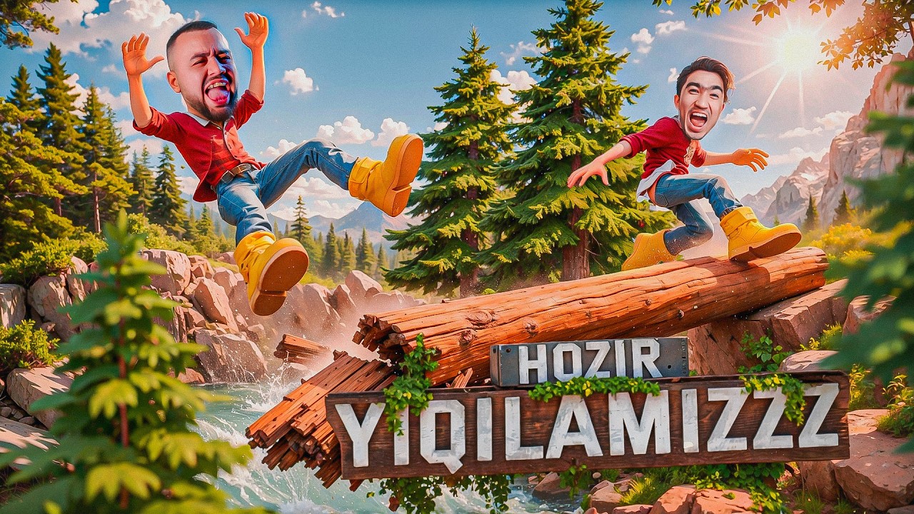 🩼HOZIR YIQILAMIZZZZ! (Log Riders)