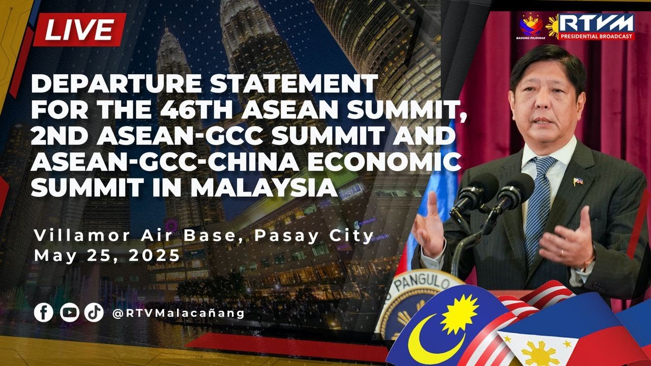 Departure Statement for the 46th ASEAN Summit 05/25/2025