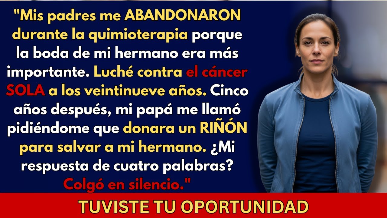 Mis padresmeabandonarondurantemitratamientodecáncermirespuesta decuatropalabrasdejóensilencioamipapá