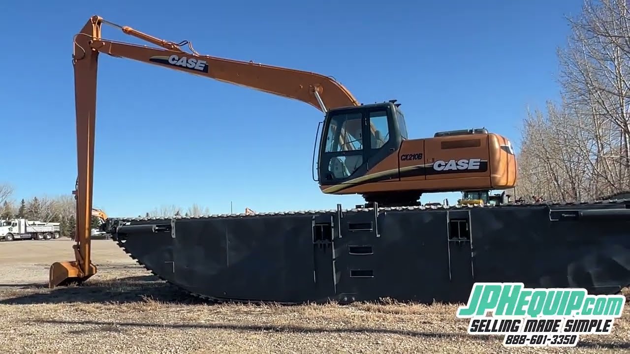 2008 Case CX210B Long Reach Amphibious Tracked Excavator   11506 BP