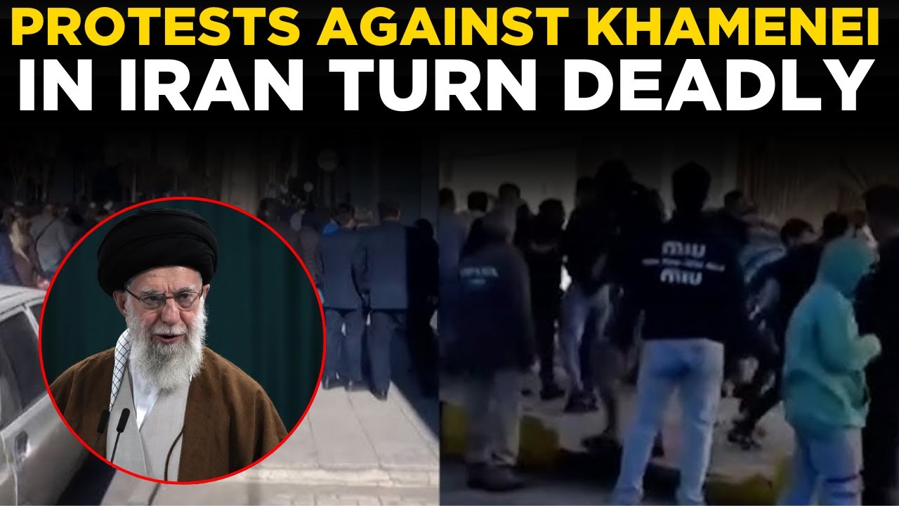 IRAN PROTESTS LIVE | Revolt Against Khamenei Turns Deadly as Clashes Erupt in Tehran