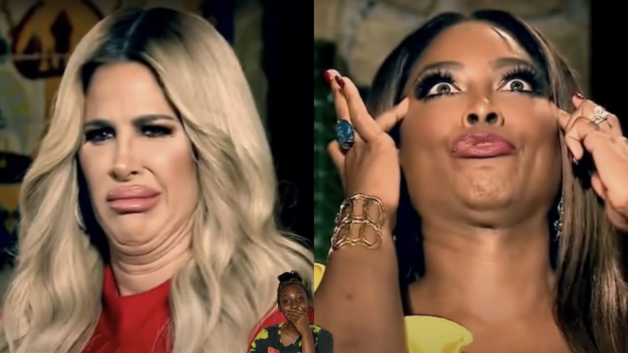 KIM VS KENYA RHOA: ROUND 4 @ THE REUNION | FINISHED HER 🔪🤣