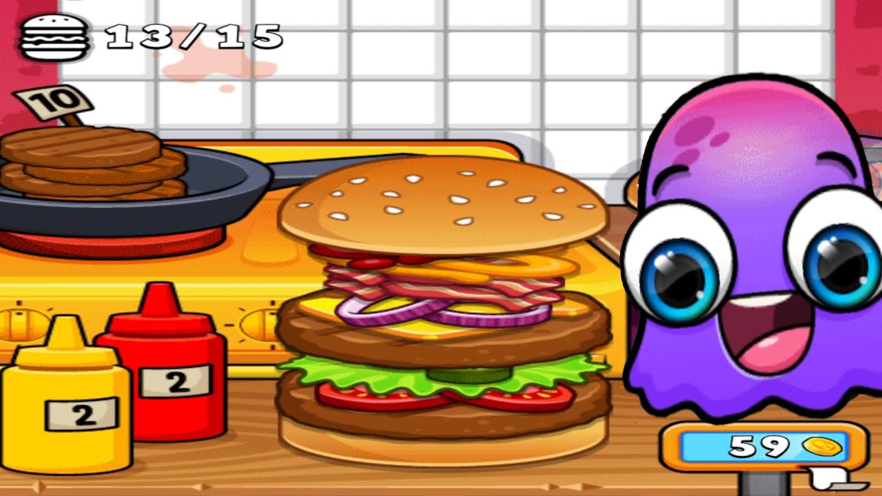 Moy 7 - La mejor hamburguesa de moy! Moy juegos
