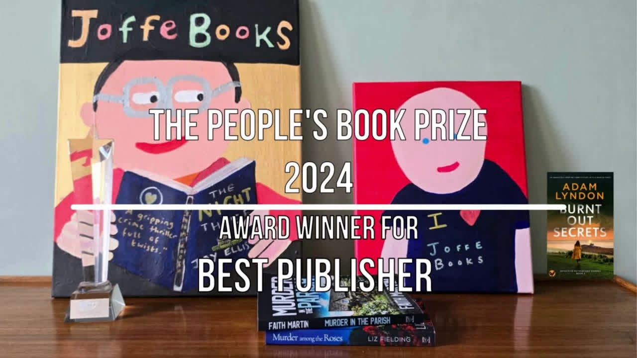The 2024 BEST PUBLISHER award winner Jasper Joffe of JOFFE BOOKS talks about taking the prize!