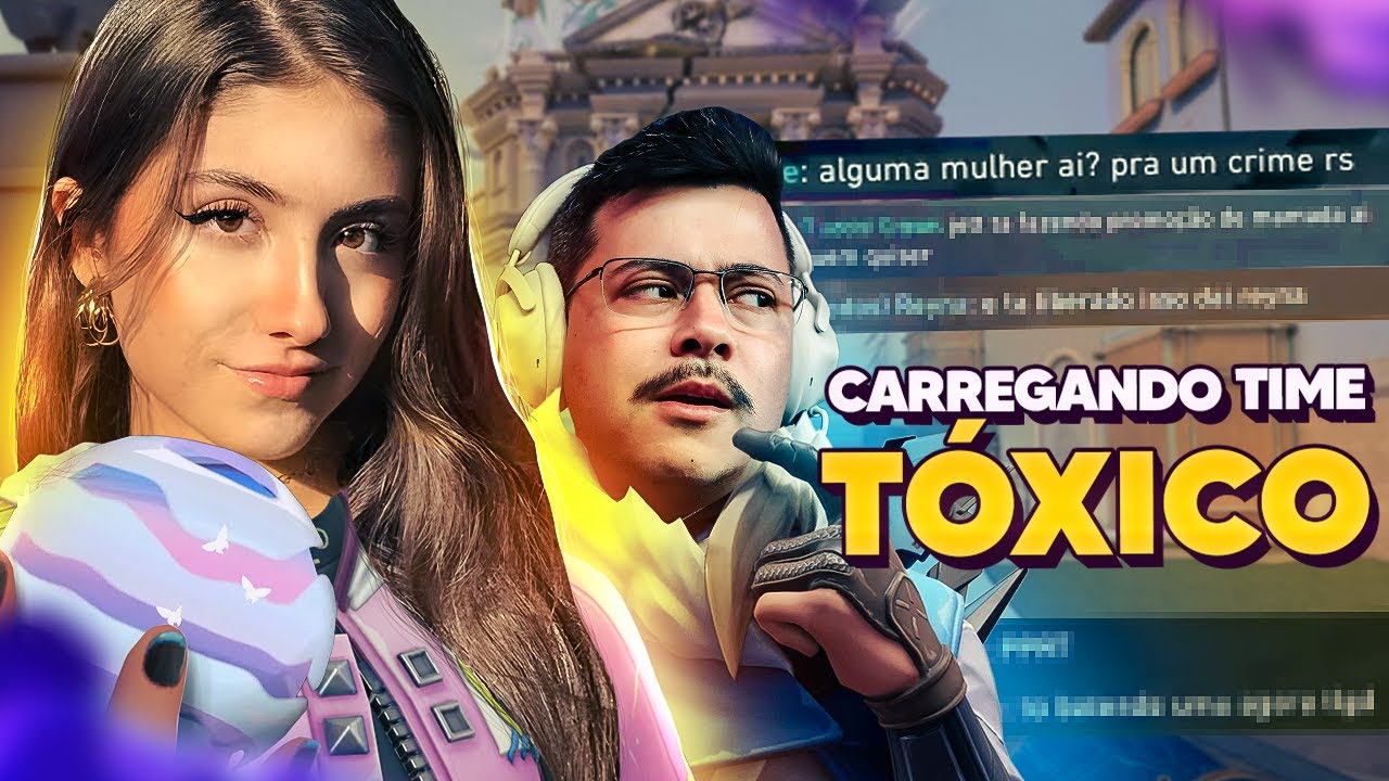 CAI COM O TIME MAIS TÓXICO DO VALORANT!