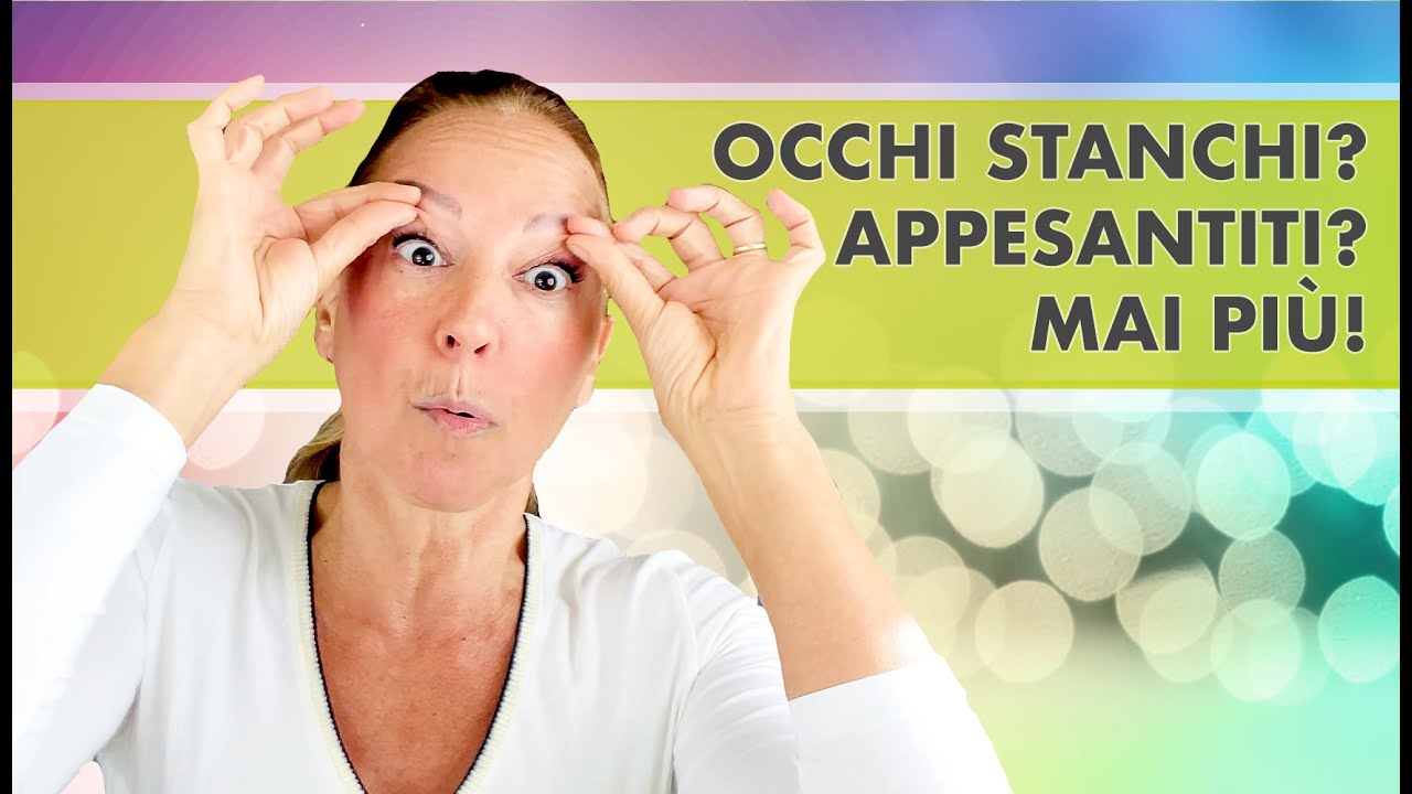 Occhi stanchi, appesantiti, palpebre “calanti”...NON PIÙ