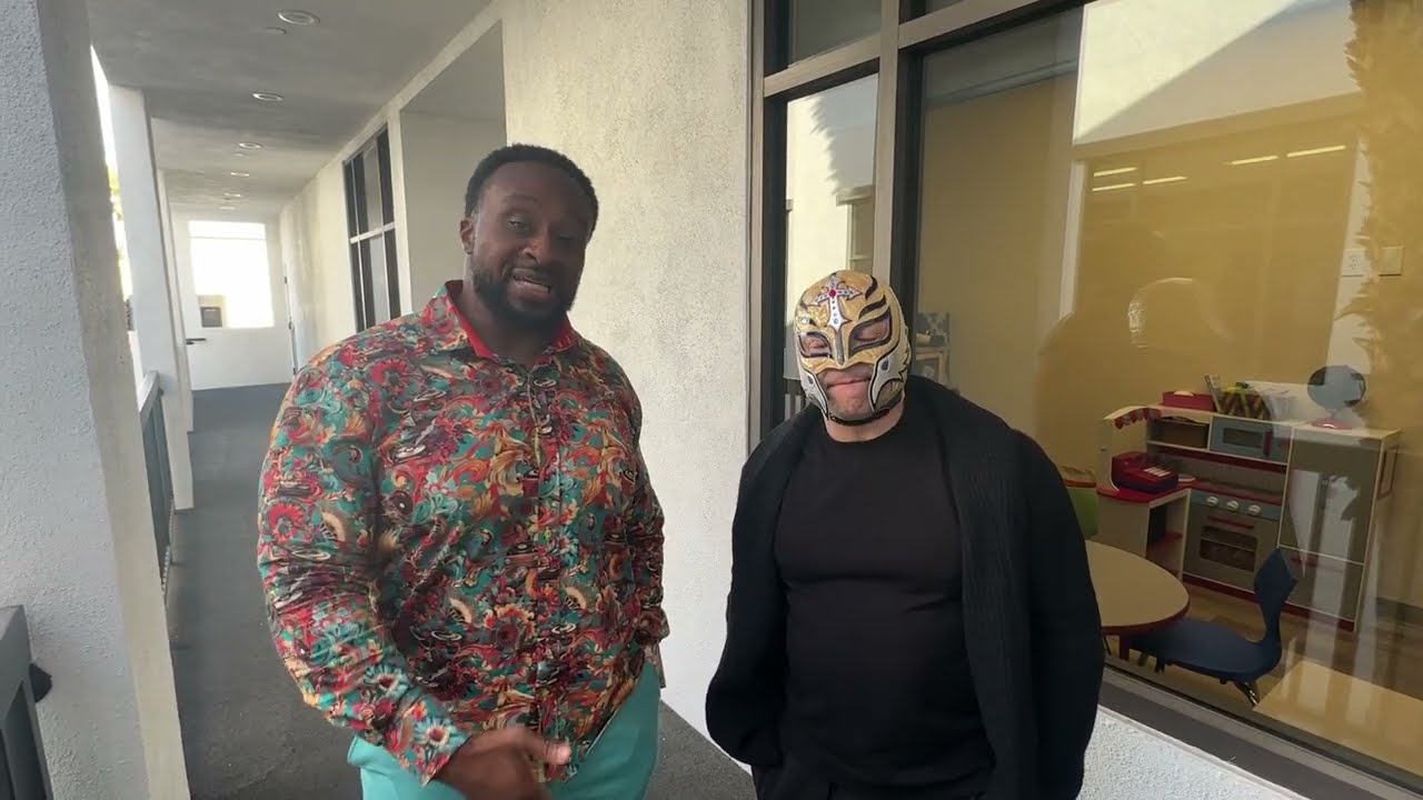 WWE Community Champions Rey Mysterio and Big E