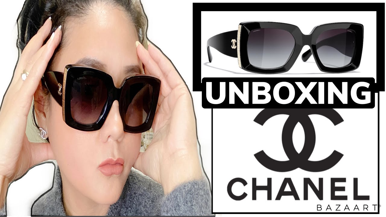 UNBOXING CHANEL SUNGLASSES  / MY  FIRST CHANEL SUNGLASSES