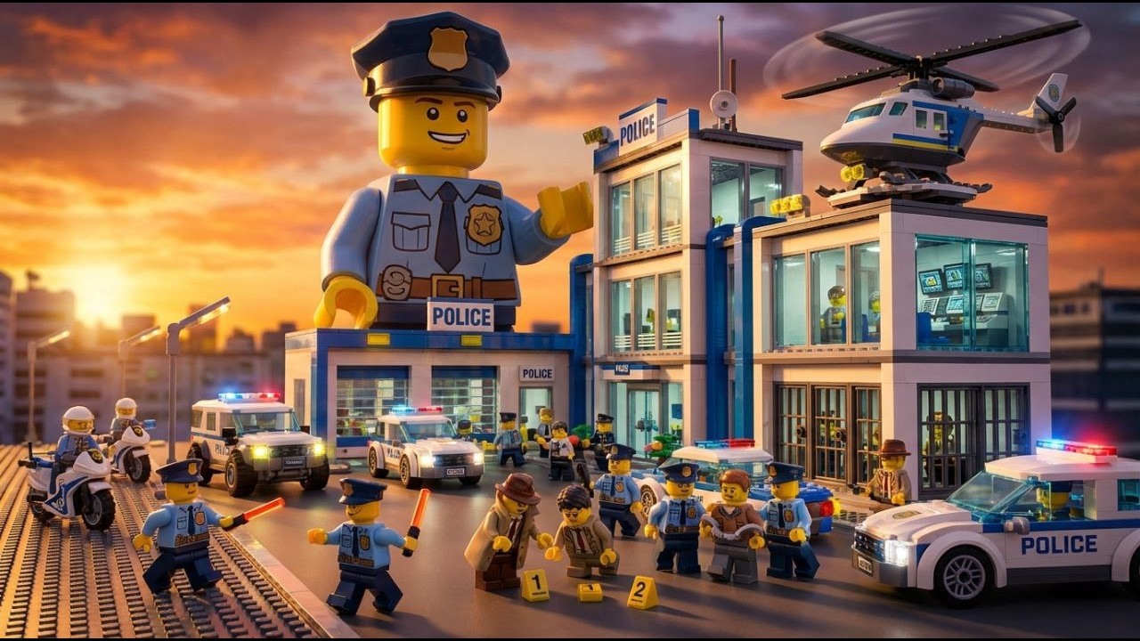 Как работает полицейский участок из LEGO | Внутри системы