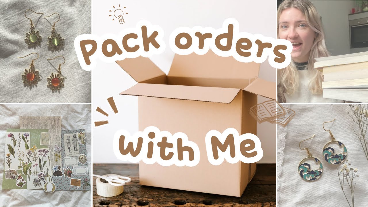 ASMR packing orders - Mae Journals