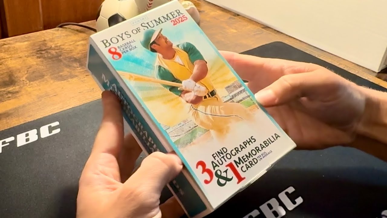 RIPPING NOW!! 2025 Panini Boys of Summer Baseball! 