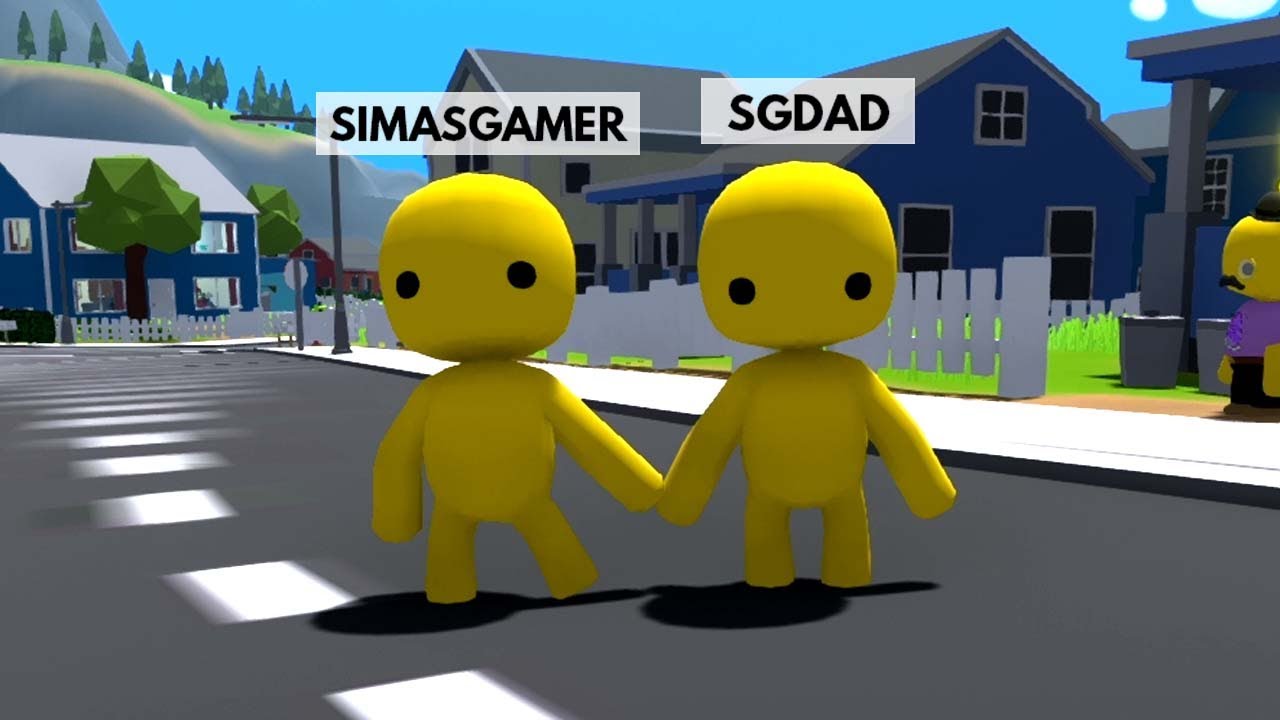 FIRST TIME PLAYING WOBBLY LIFE!!! (SimasGamer And SgDad)