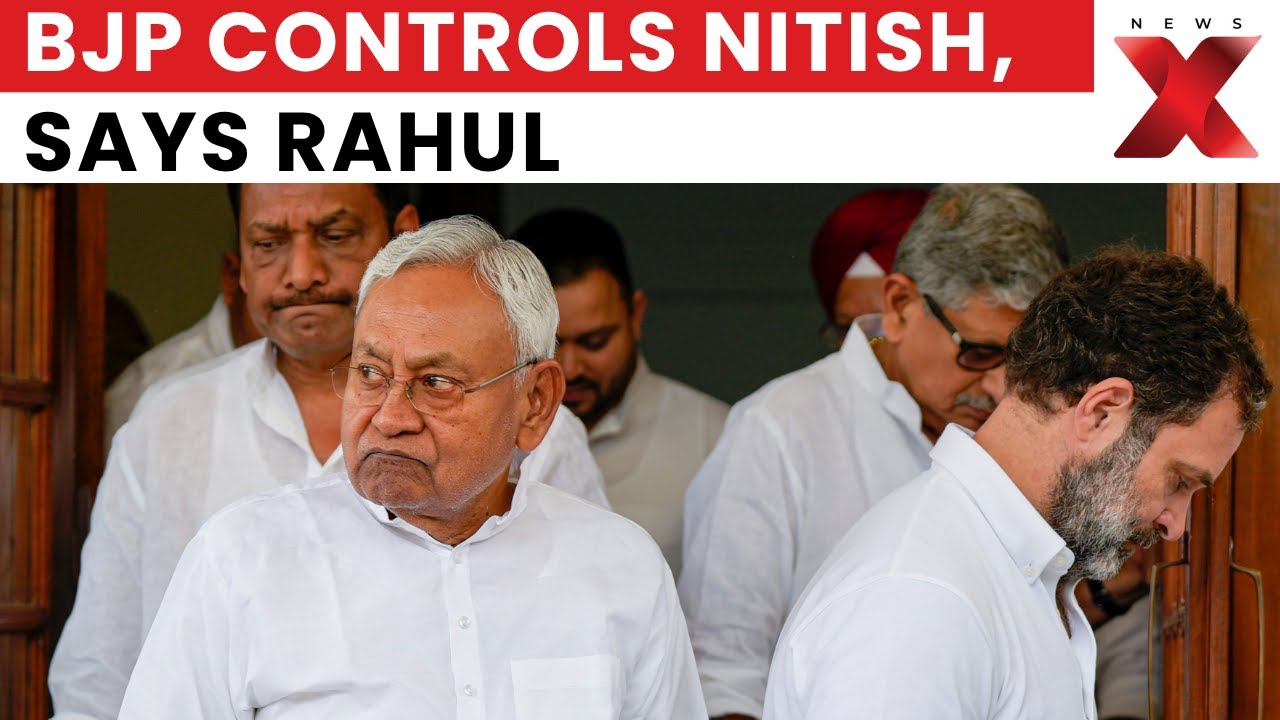 Rahul Gandhi Slams BJP Over Nitish Kumar, Demands Caste Census in Bihar | Bihar Elections | NewsX