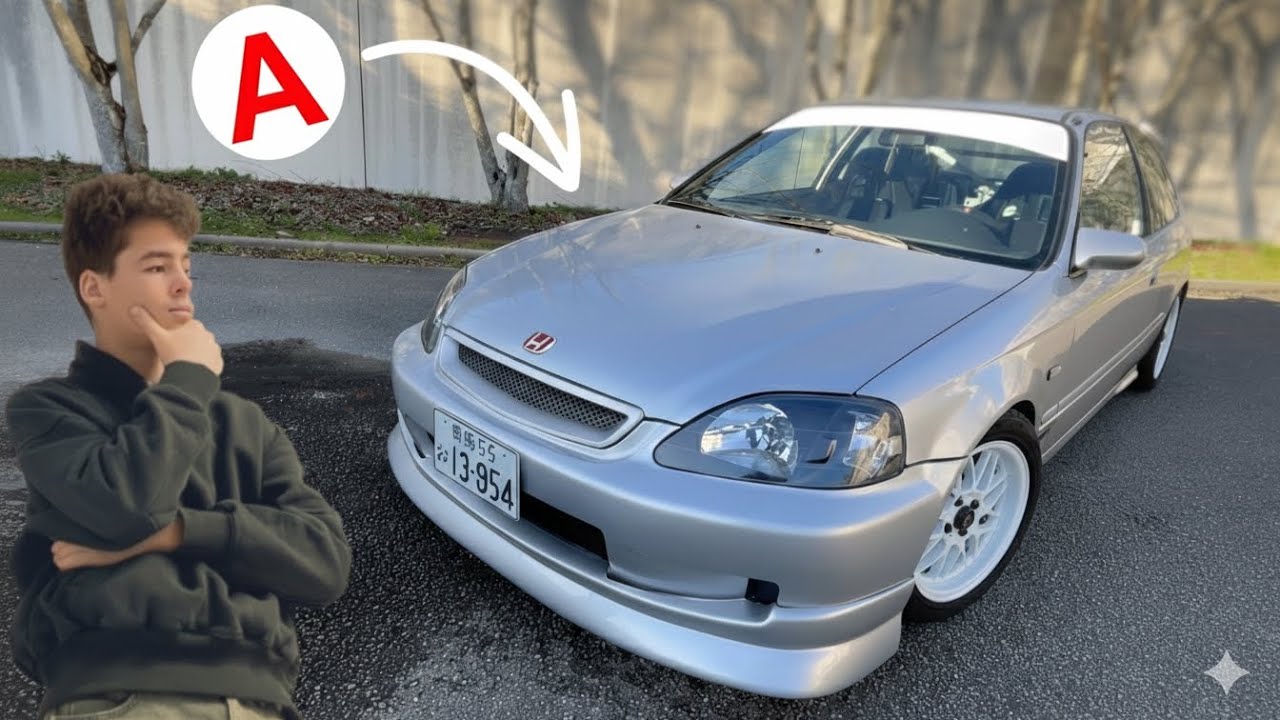 La MEILLEURE Jap’ pour JEUNE permis ?! (Essai civic ej9)