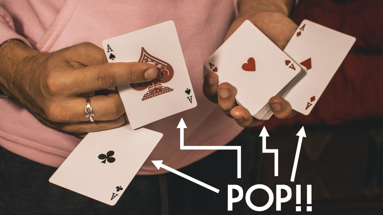 Make the ACES JUMP OUT OF ANY DECK