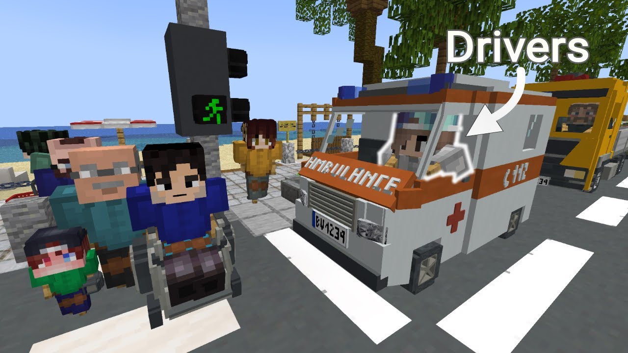 Bayville v9.0 Update News #3 - More NPCs and visible drivers