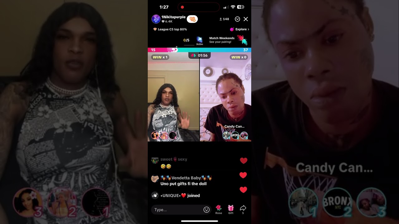Bita-Don/Nikita Purple & Candy diss up Tikkie🙄