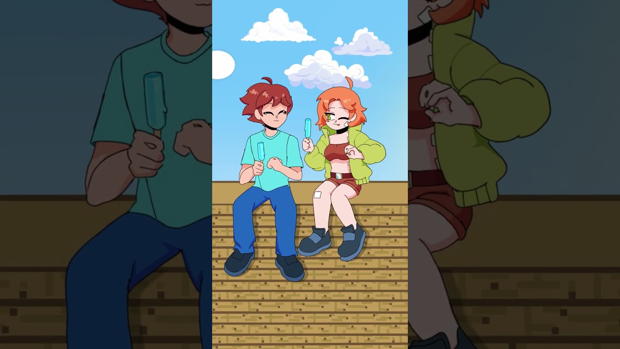 Steve and Alex Mood Animation (minecraft animation ) 