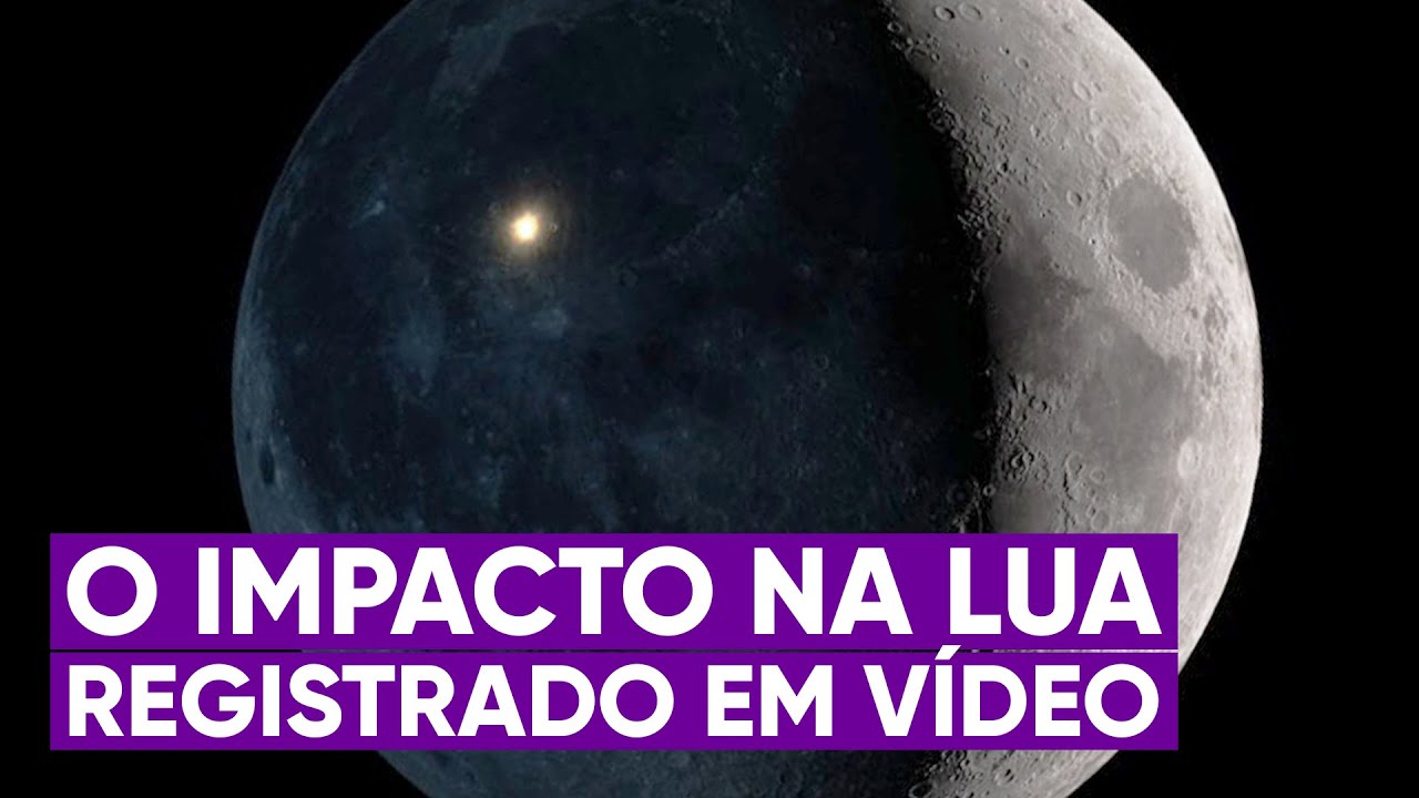 O dia que um impacto na Lua foi visto da Terra