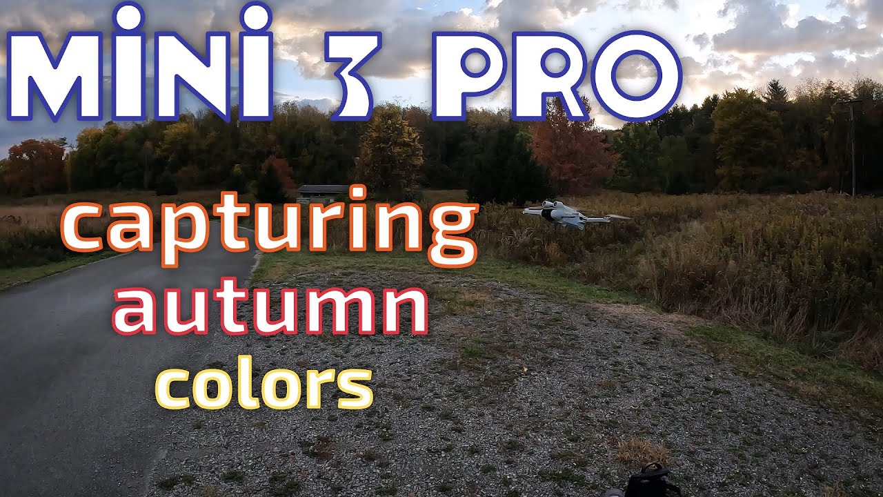DJI Mini 3 Pro Capturing Autumn Colors