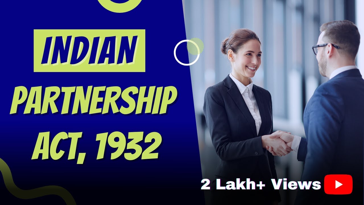 Indian Partnership Act, 1932 | CPT, CS Foundation Law