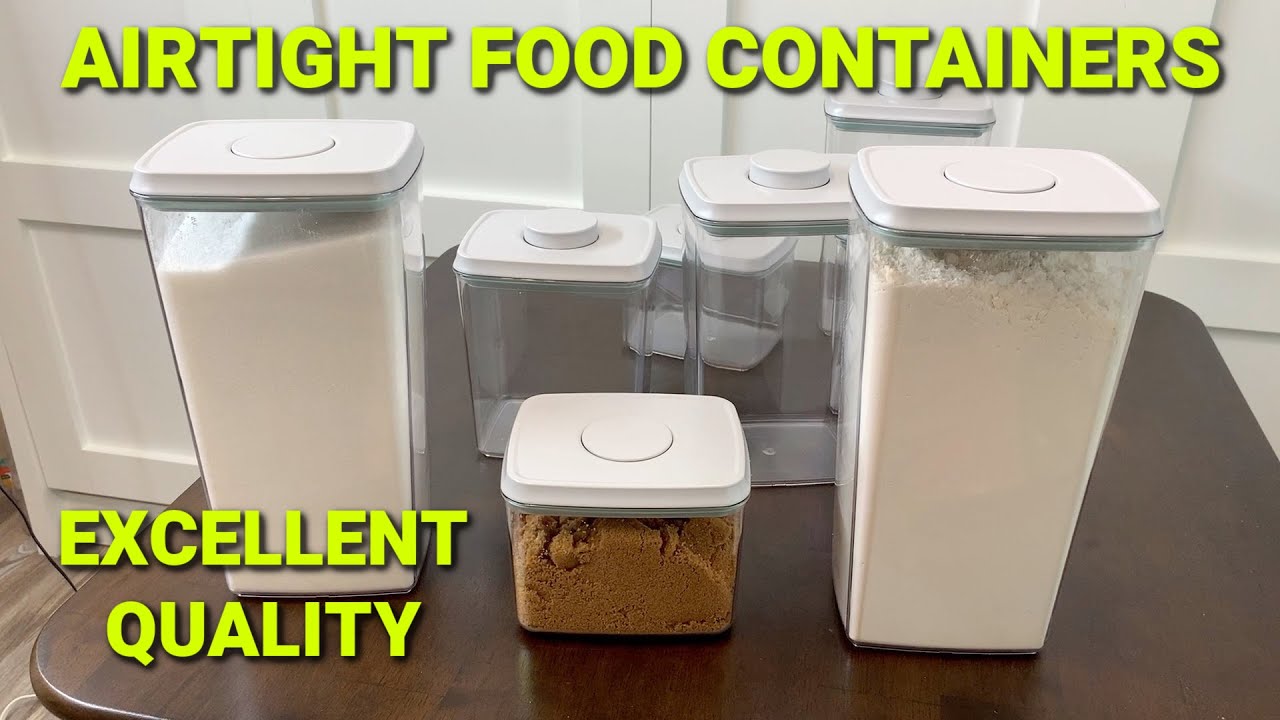 Ankou Airtight Food Container Set ~ The Ultimate Humidity Solution for Food Storage