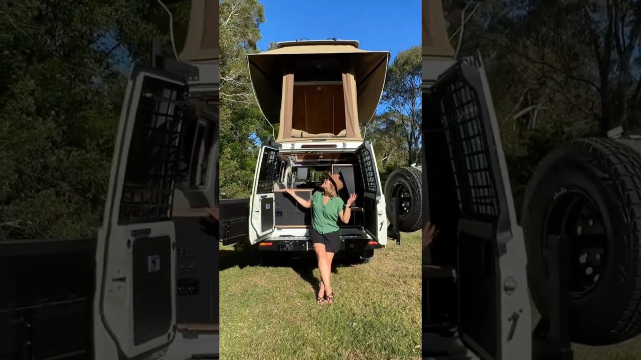 THE ULTIMATE TROOPY FITOUT!!! 78 Series Troop Carrier Build #shorts