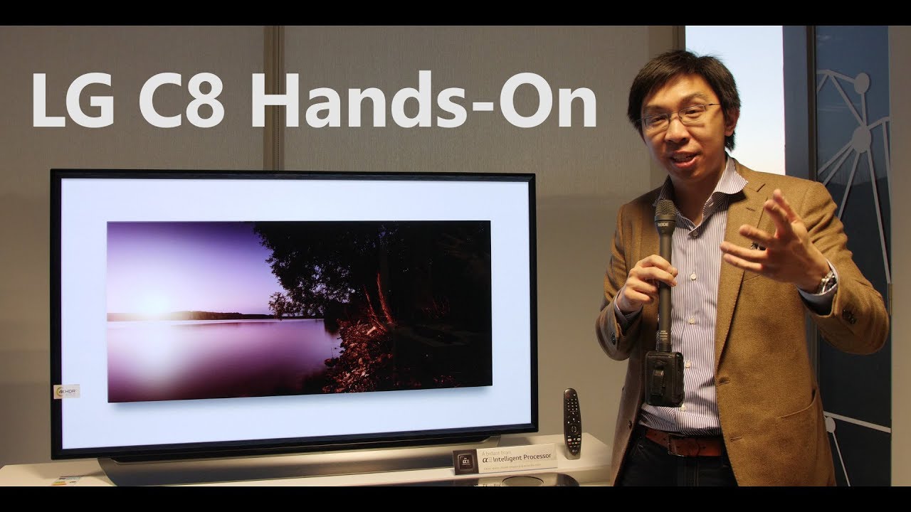 LG C8 2018 OLED TV Hands-On: Game Mode Input Lag; Anti-Burn-In