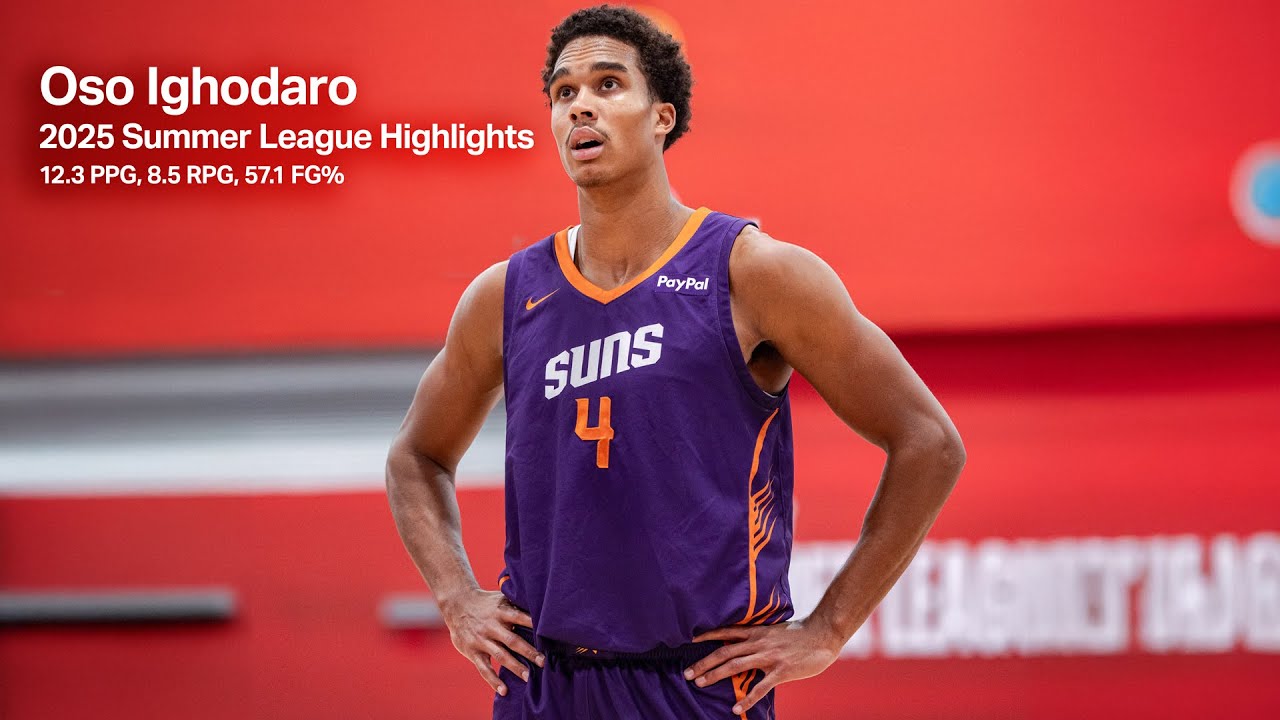 Oso Ighodaro 2025 Summer League Highlights | Phoenix Suns