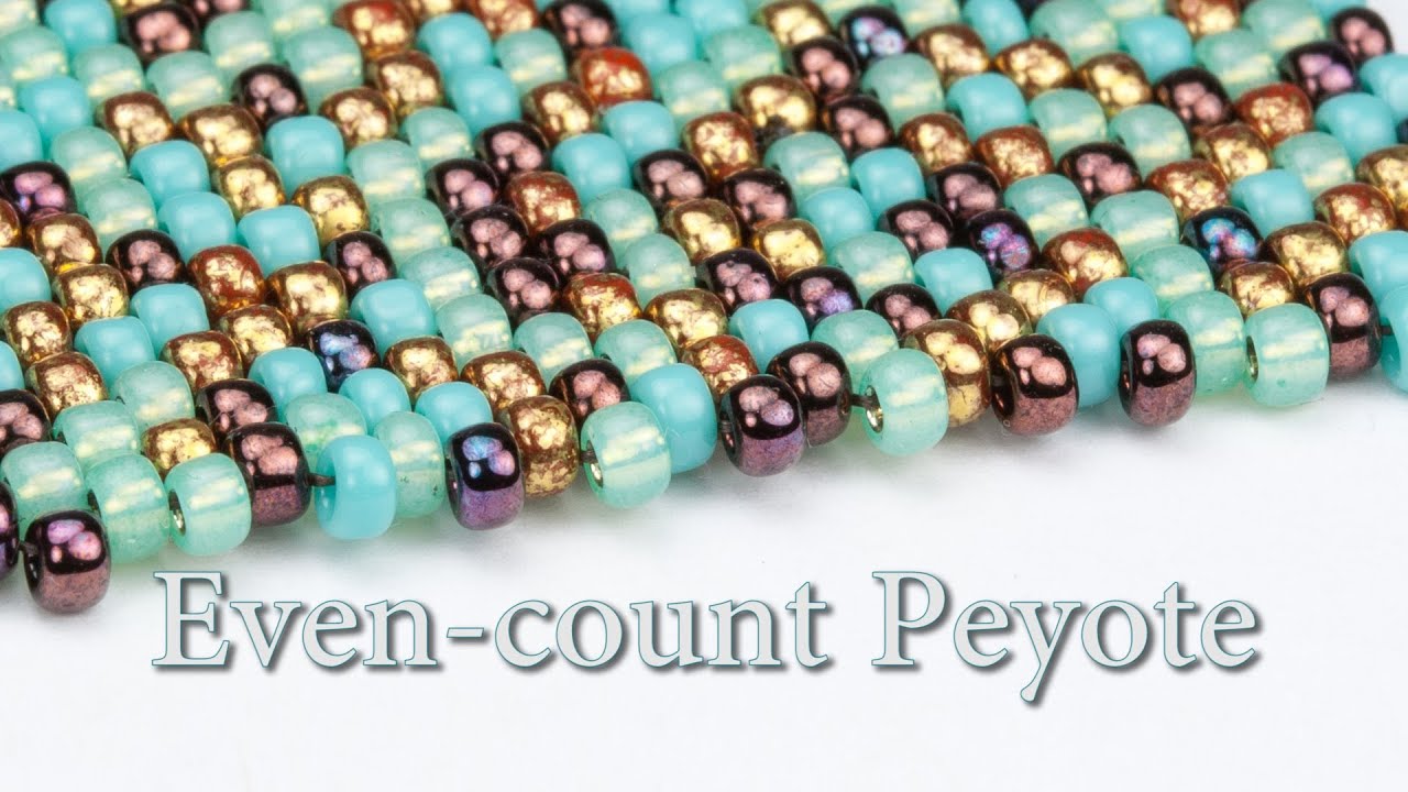 Artbeads Quick Tutorial - Even-Count Peyote Stitch with Leslie Rogalski
