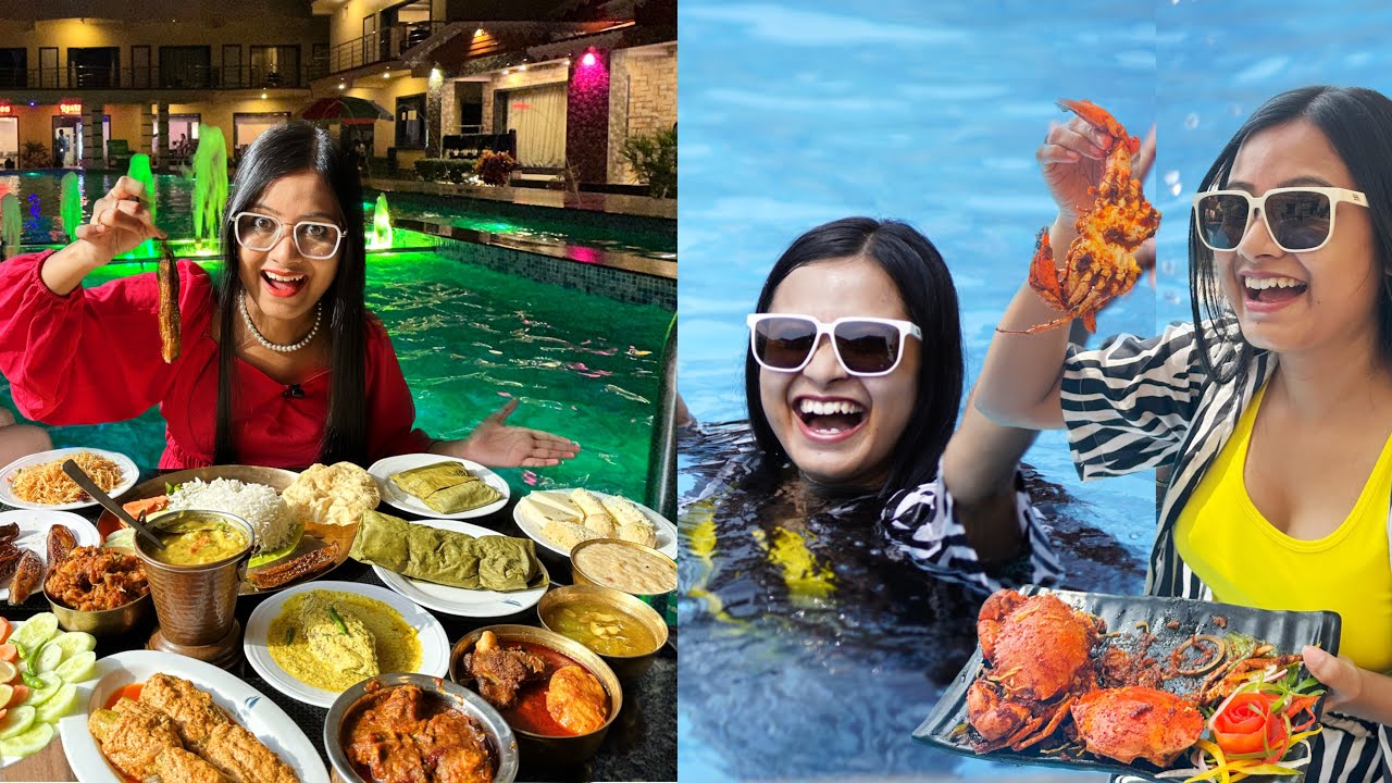 Mandarmani te sera Resort e darun khawadawa 😍 | Fish, Crab, Chicken, Mutton | Mandarmani EP1
