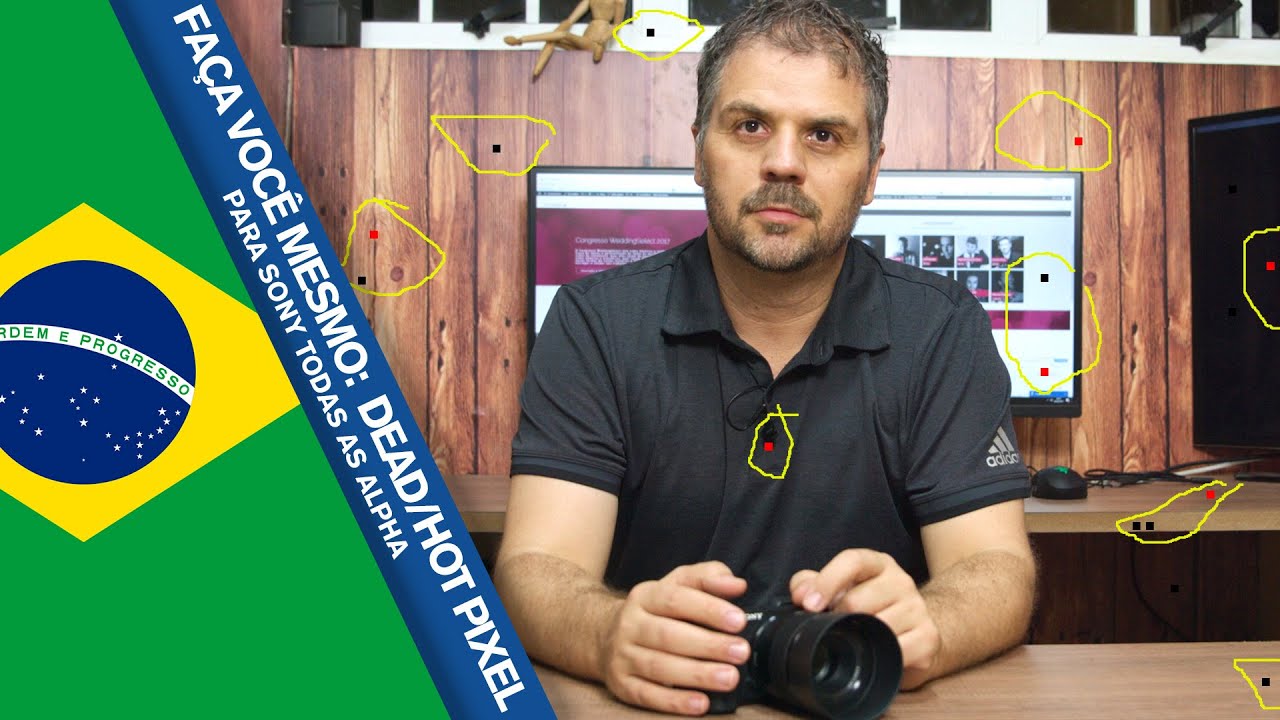 Como retirar os pixel mortos ou vermelhos (Hot pixel Dead pixel) das Sony Alpha A9/ A7/ 6500